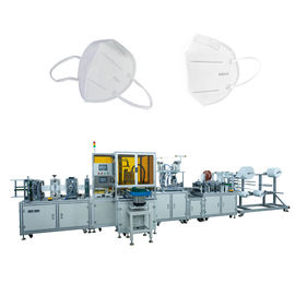 Kulak Askısı Ultrasonik Kaynak Yarı Otomatik N95 Maske Yapma Makinesi Tedarikçi