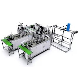 Tek kullanımlık üç kat dokuma olmayan yüz maskesi Maker makinesi Tedarikçi