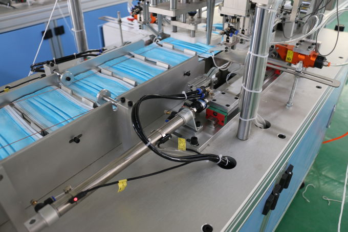 Yüksek Kapasiteli Tek Kullanımlık Otomatik Yüz Maskesi Yapma Makinesi 0